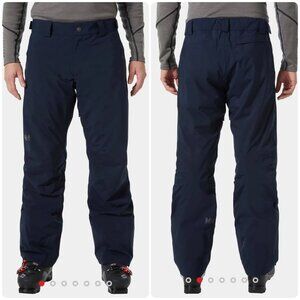 SOLD Helly Hansen Legendary Insulated Ski Pants Mens XL Blue Waterproof